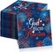 50 Pack Patriotic Cocktail Napkins Party Supplies Stars Firework 4th of JULY Paper Napkins 5'' x 5'' God Bless America Beverage Napkins for USA Themed Parties